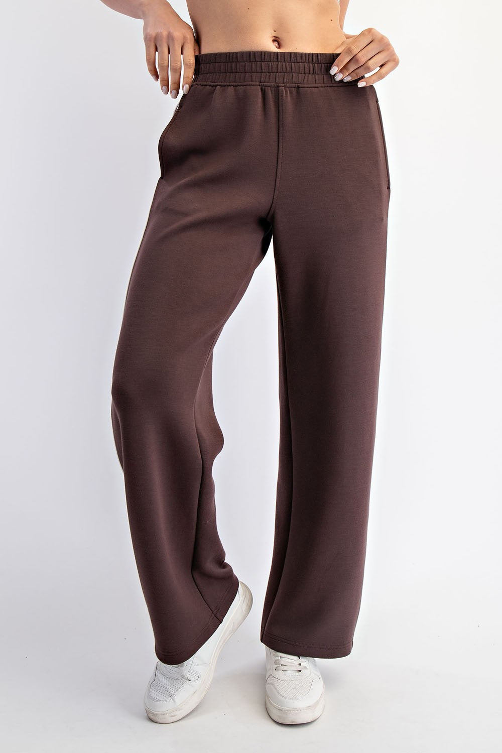 Modal 2Riping Straight Pants