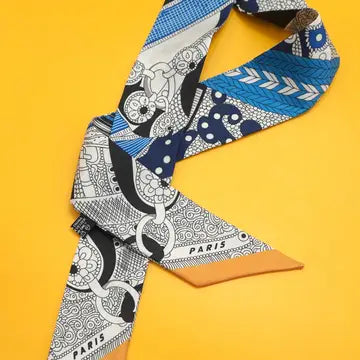 Multi Pattern Twilly Scarf