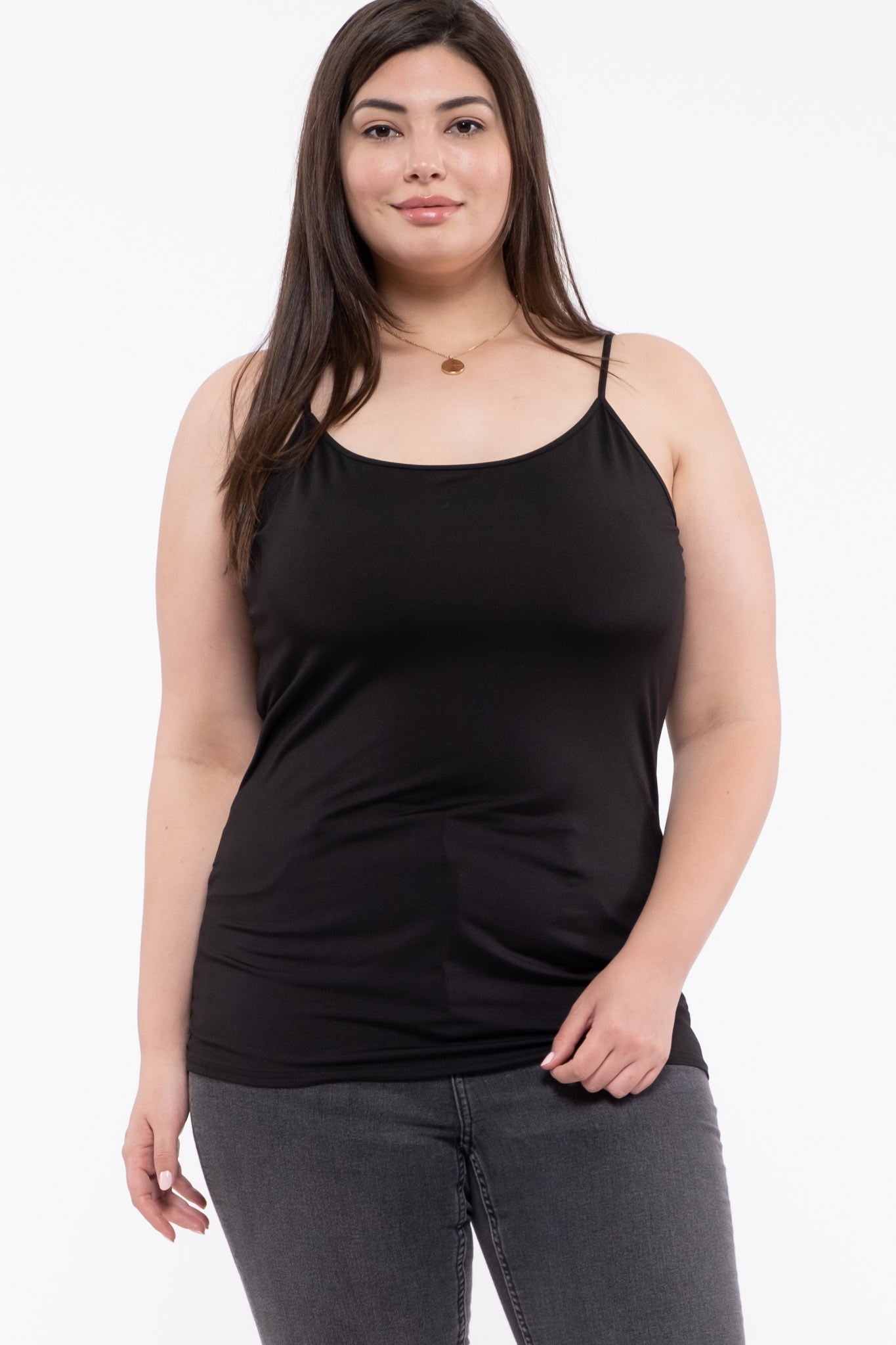 Curvy Solid Cami