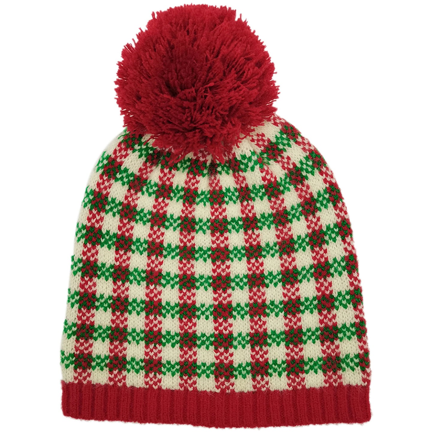 Red & Green Beanie