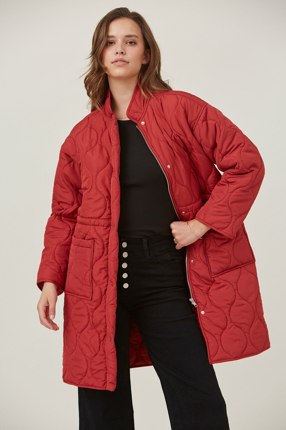 Quilted Puffer Jacket