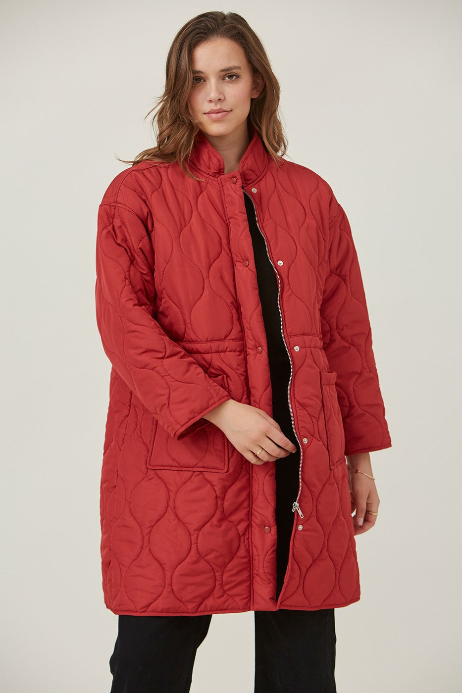 Quilted Puffer Jacket