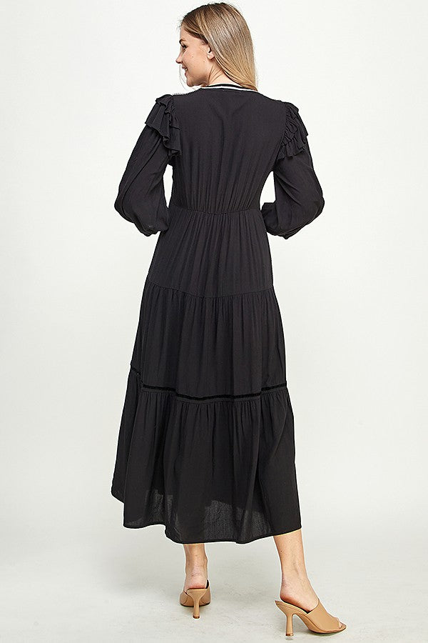 The Evelyn Embroidery Dress