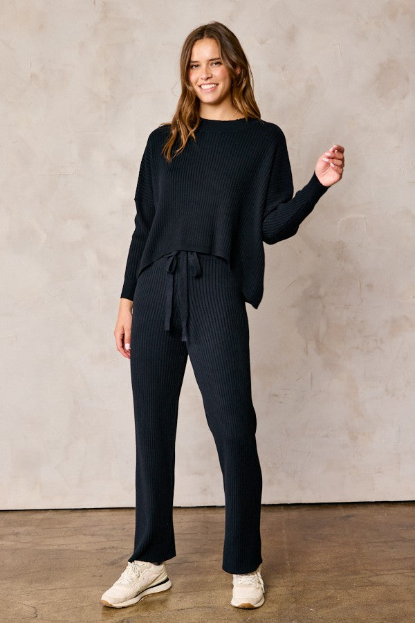 The Valerie Sweater in Black
