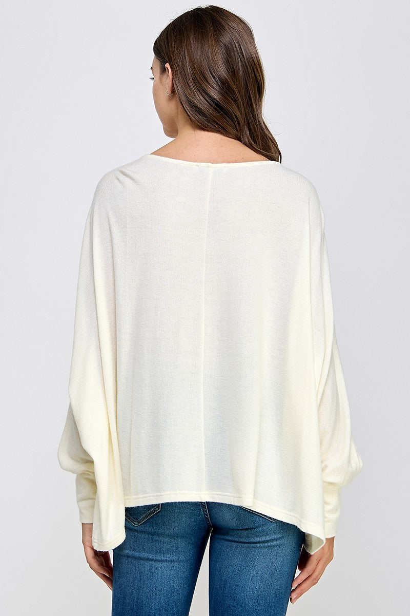 Oversized Dolman Lightweight Sweater