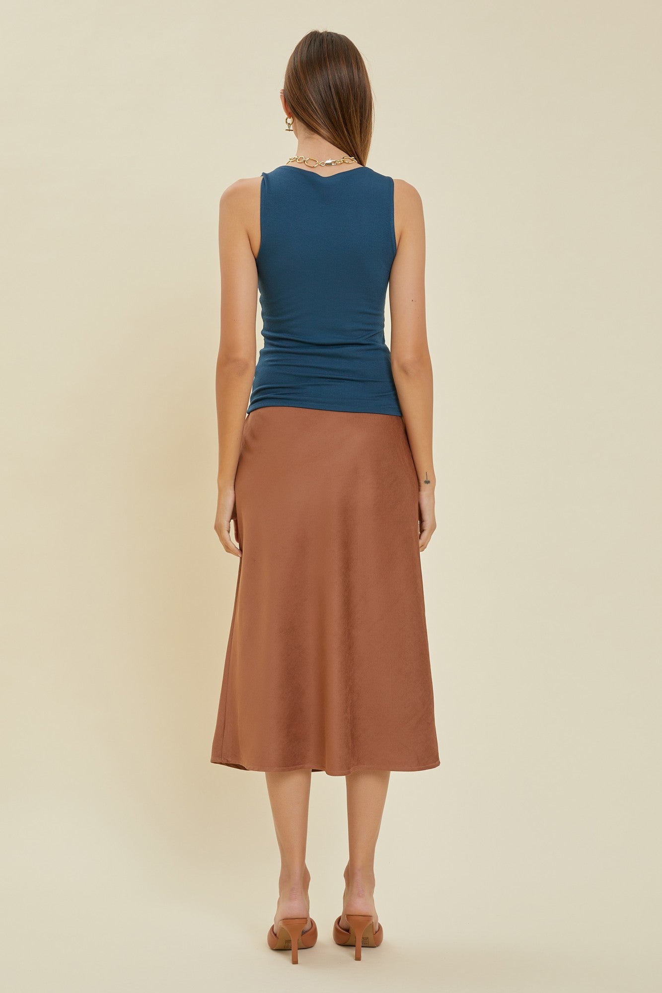 Nicky Tank Top in Teal