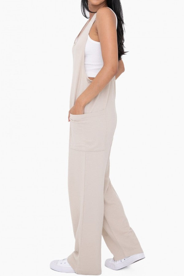 Mineral Washed Lounge Jumpsuit