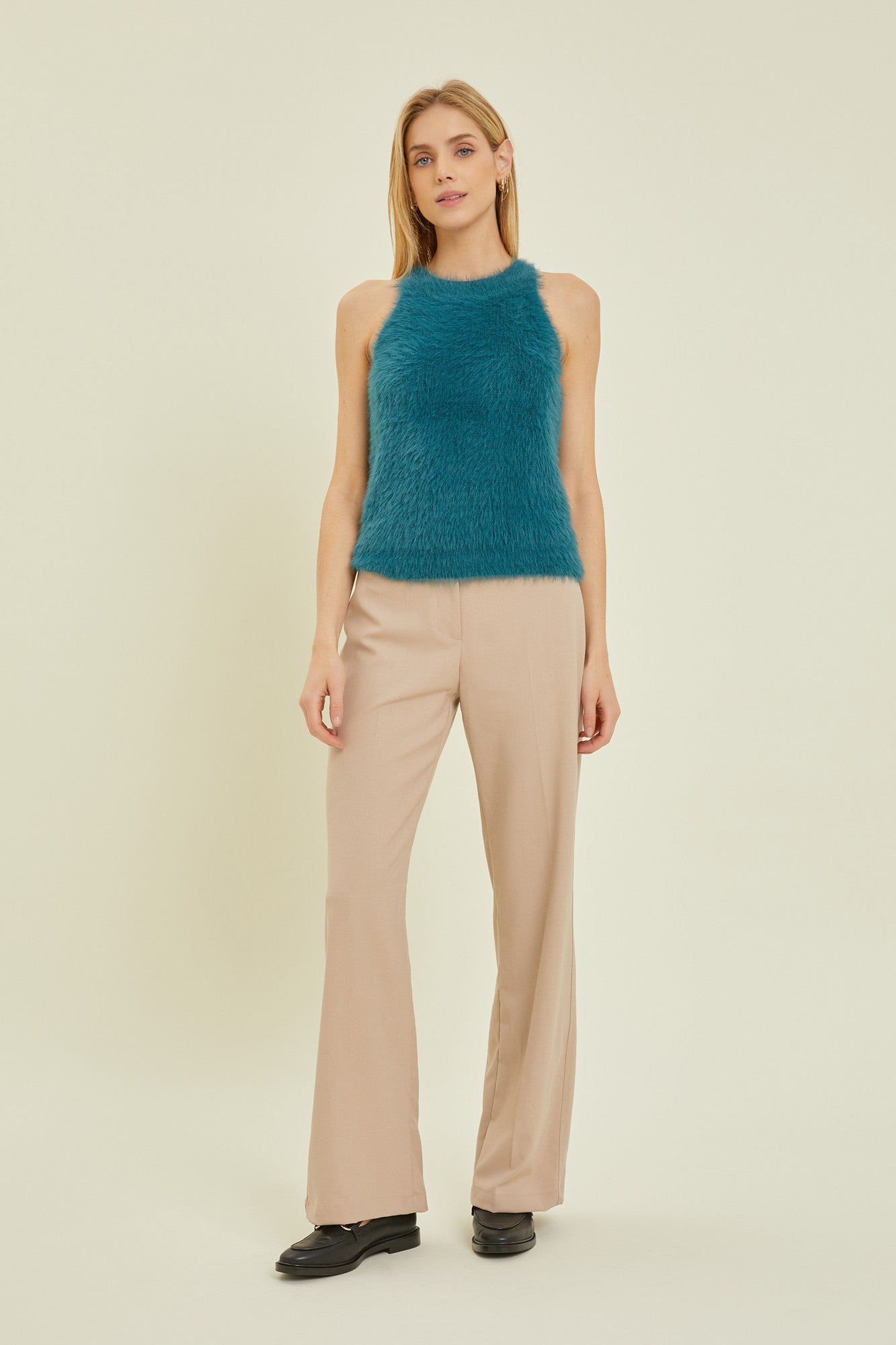 Fuzz Sweater Tank