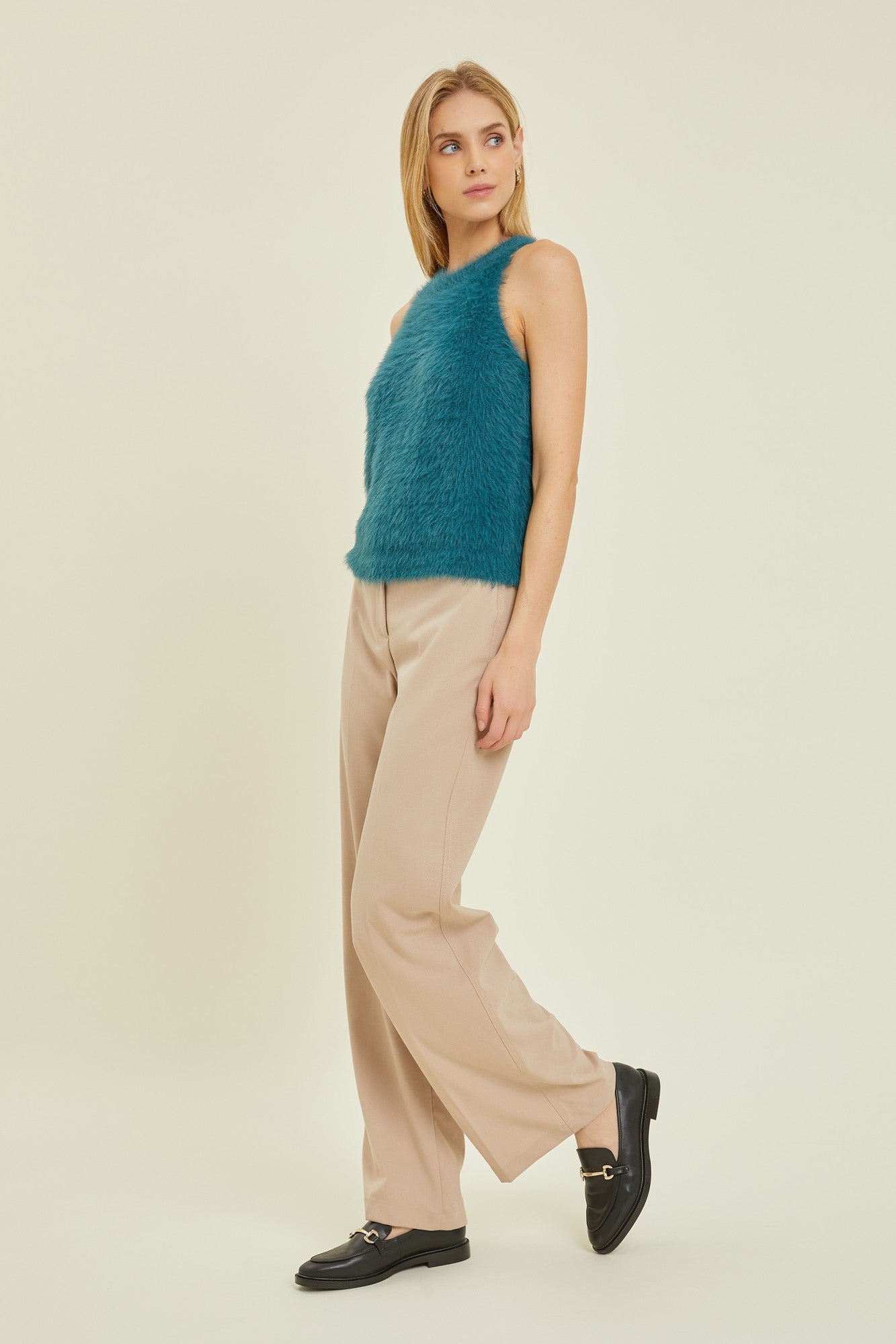 Fuzz Sweater Tank