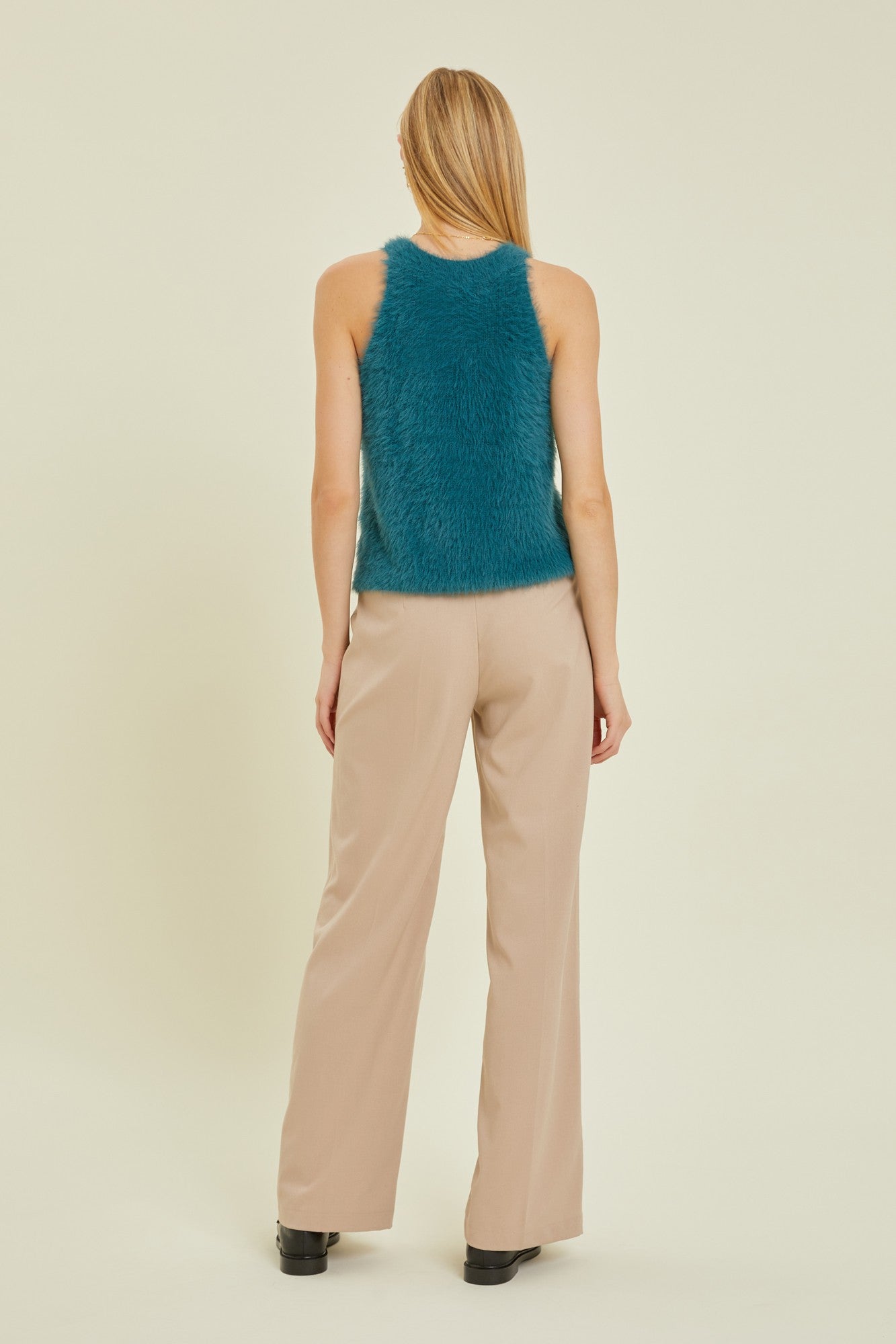 Fuzz Sweater Tank
