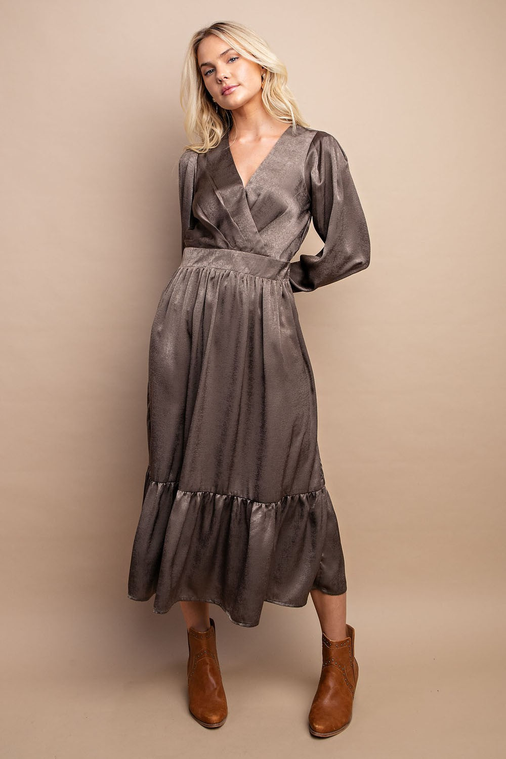 The Melody Satin Dress