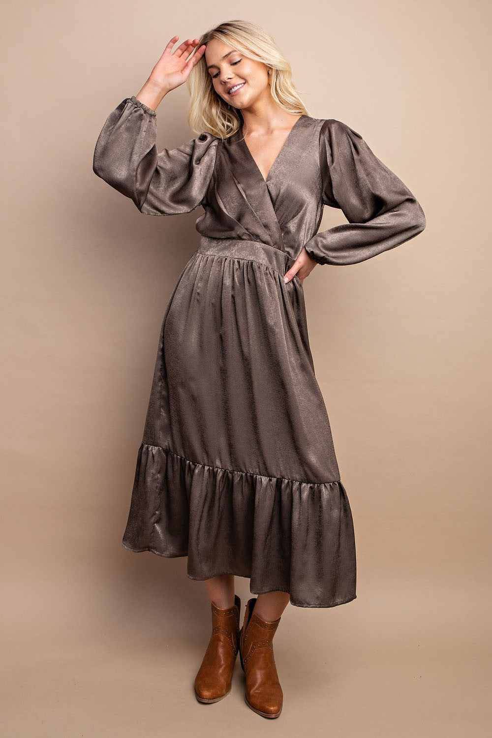 The Melody Satin Dress