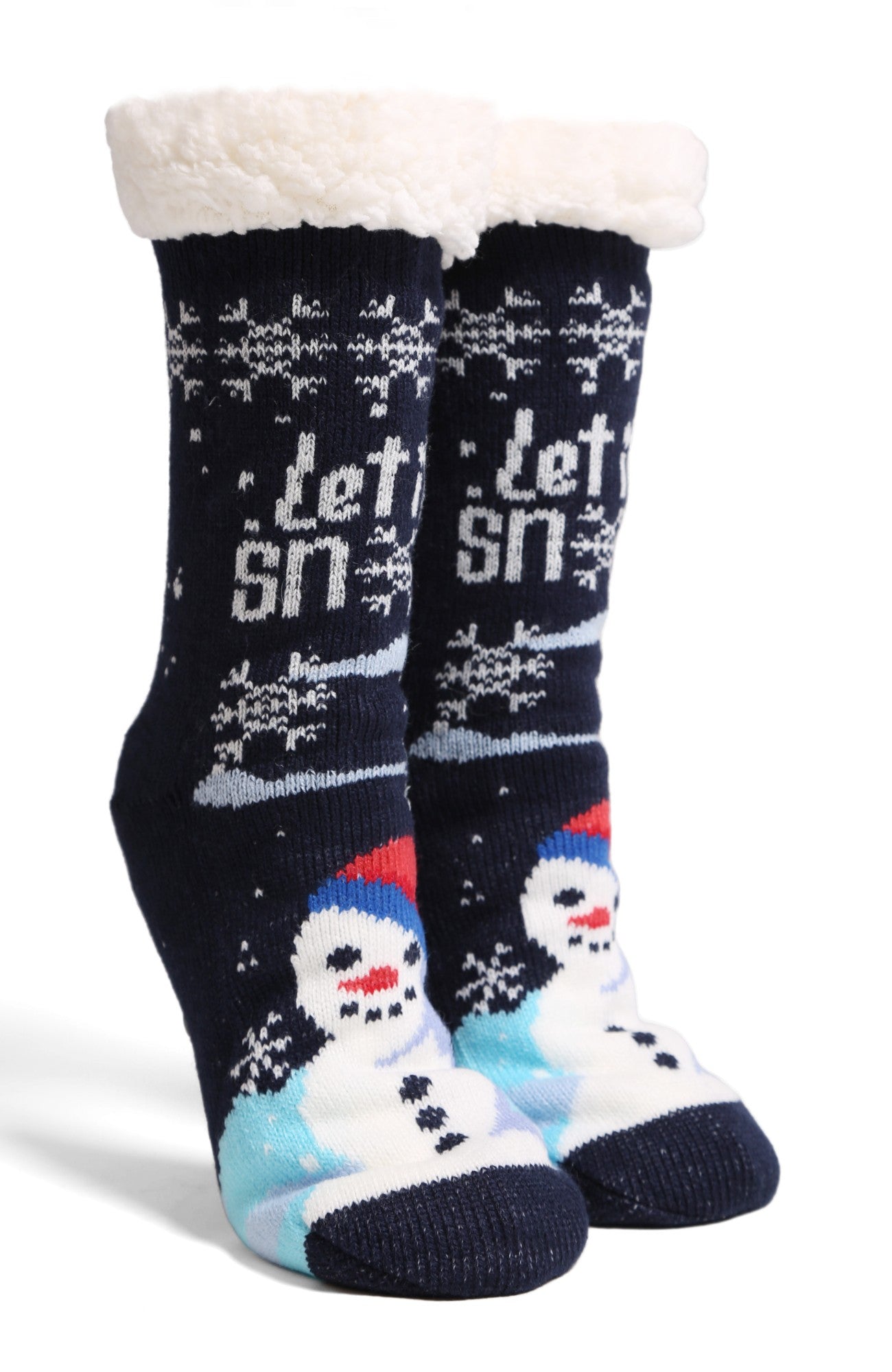 Christmas Luxury Non-Slip Sherpa Socks