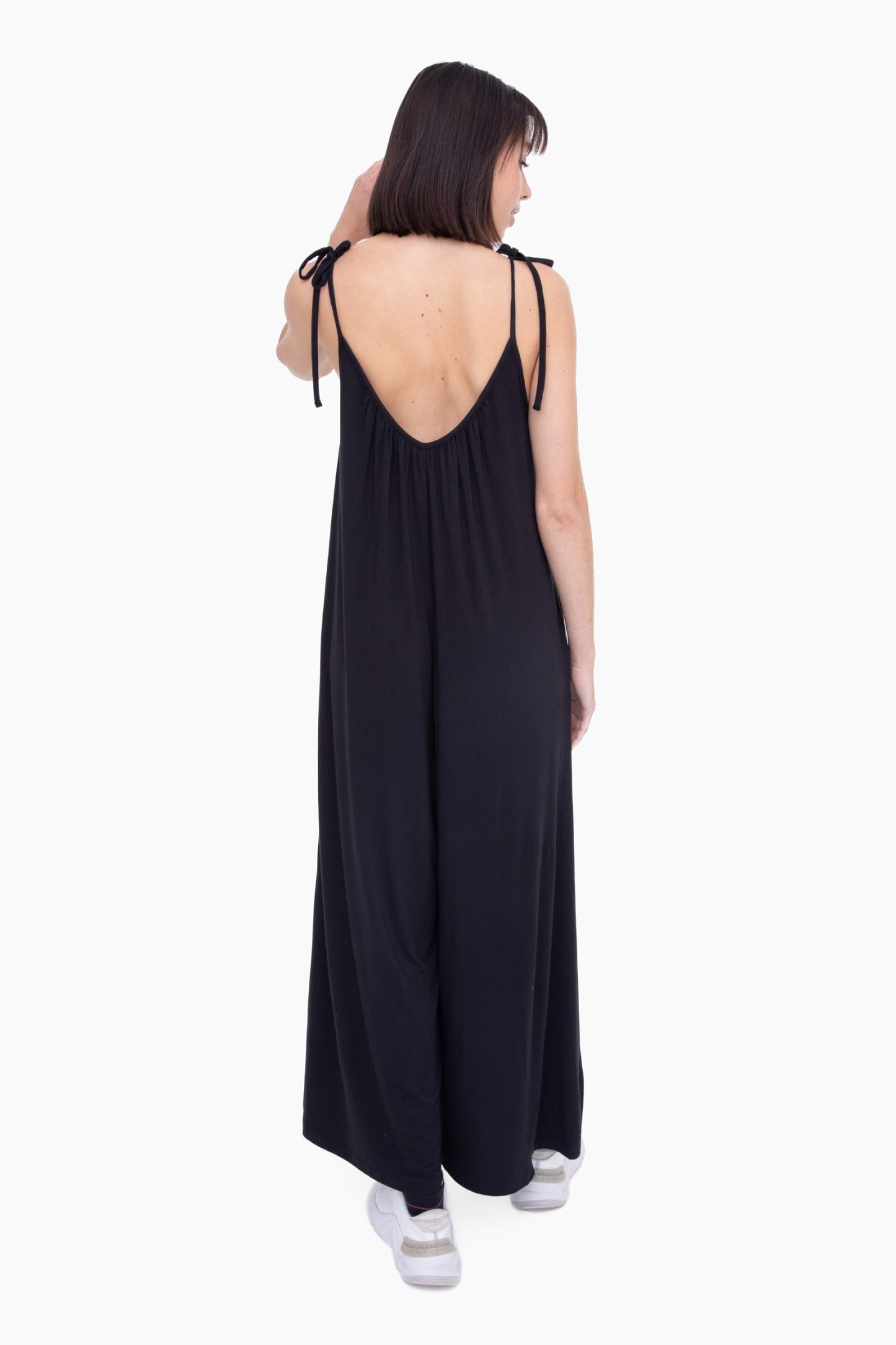 Adjustable Strap Oversized Jumpsuit
