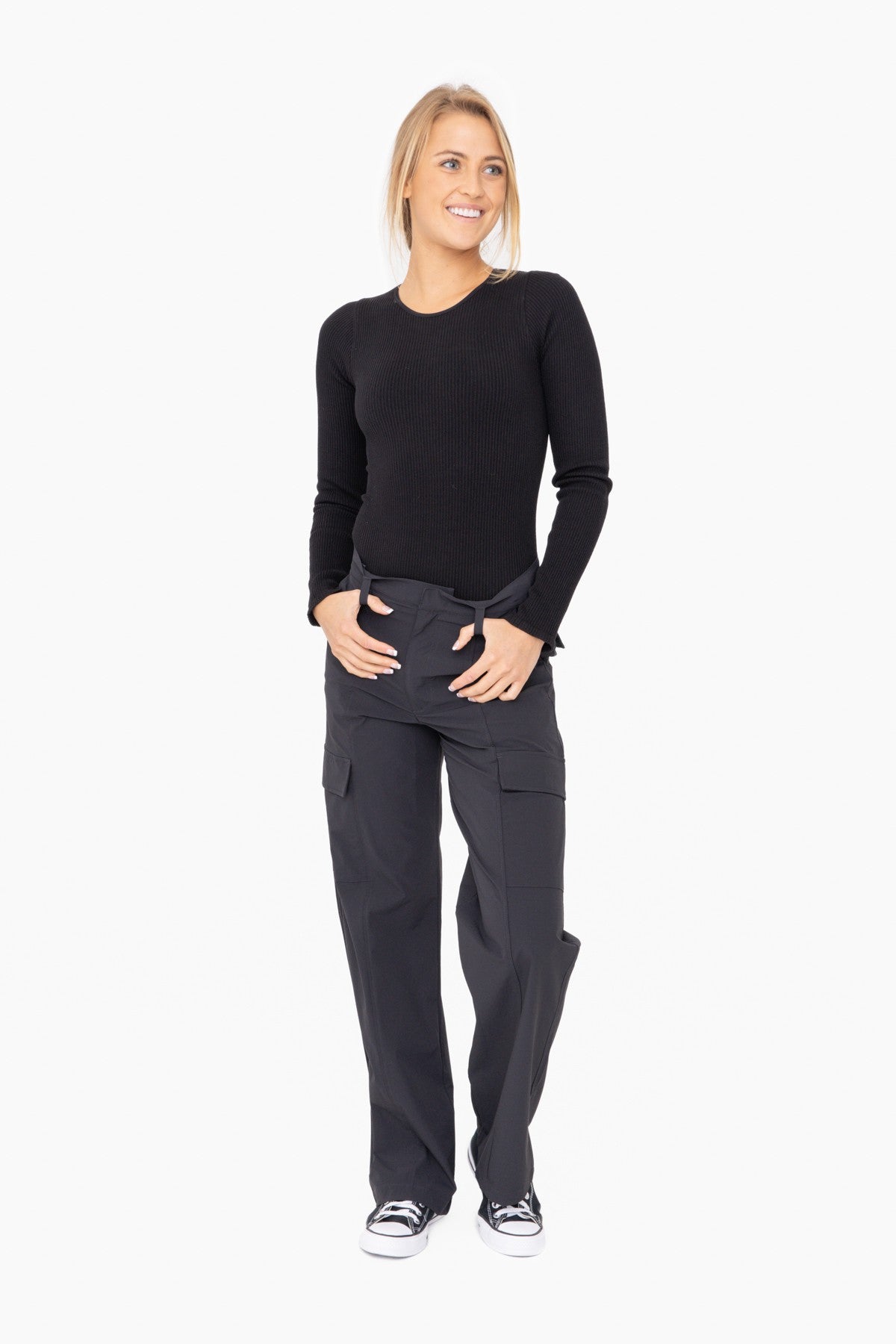 Kelsey's Cargo Pants in Black