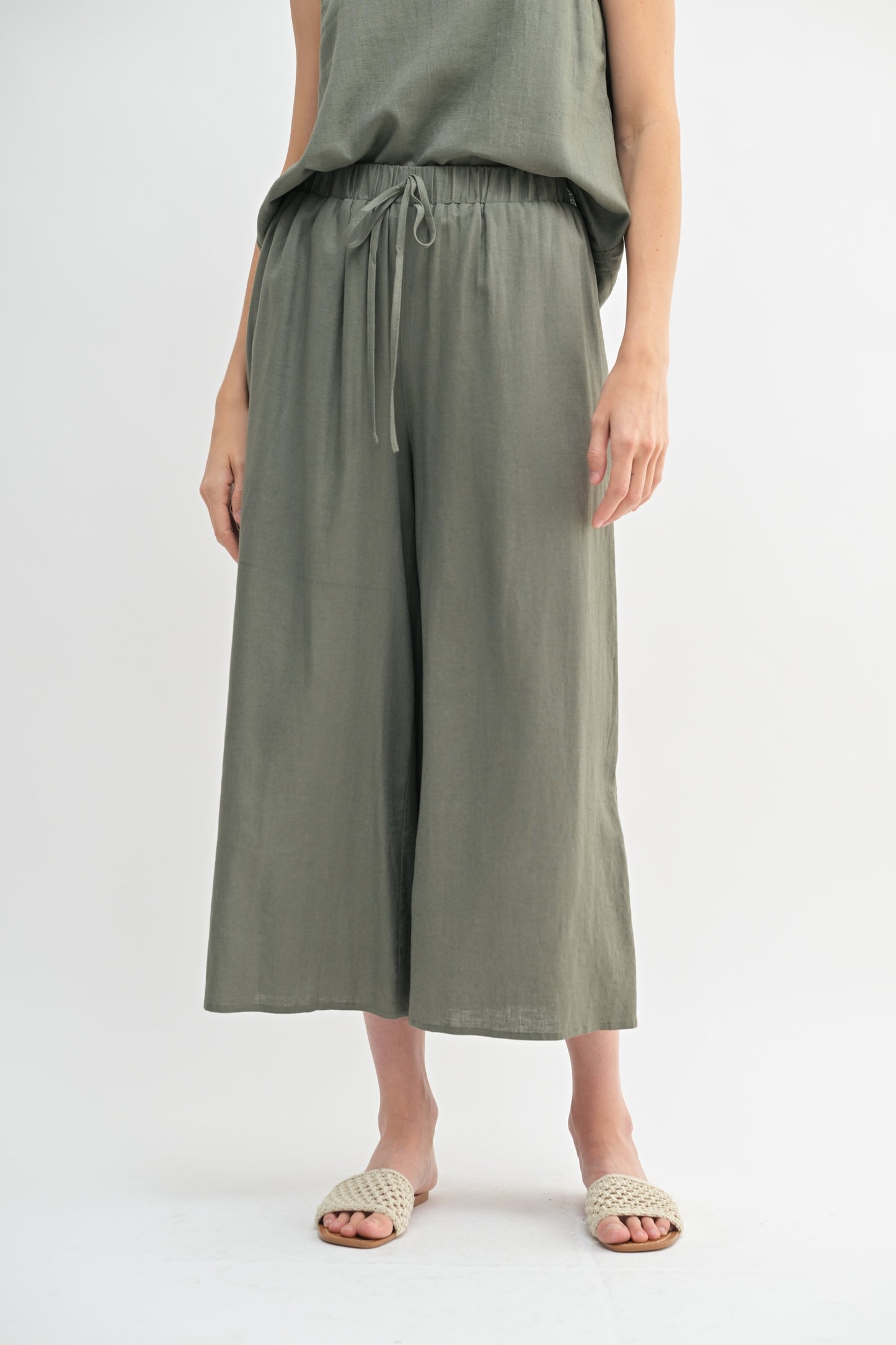 Linen Blend Pants
