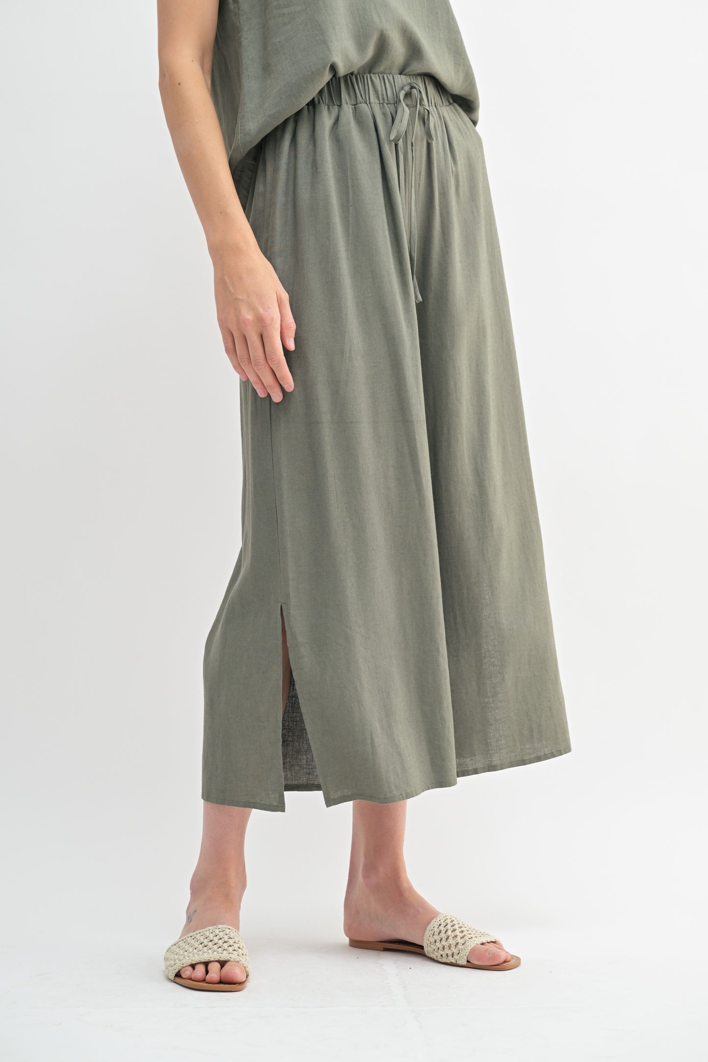 Linen Blend Pants