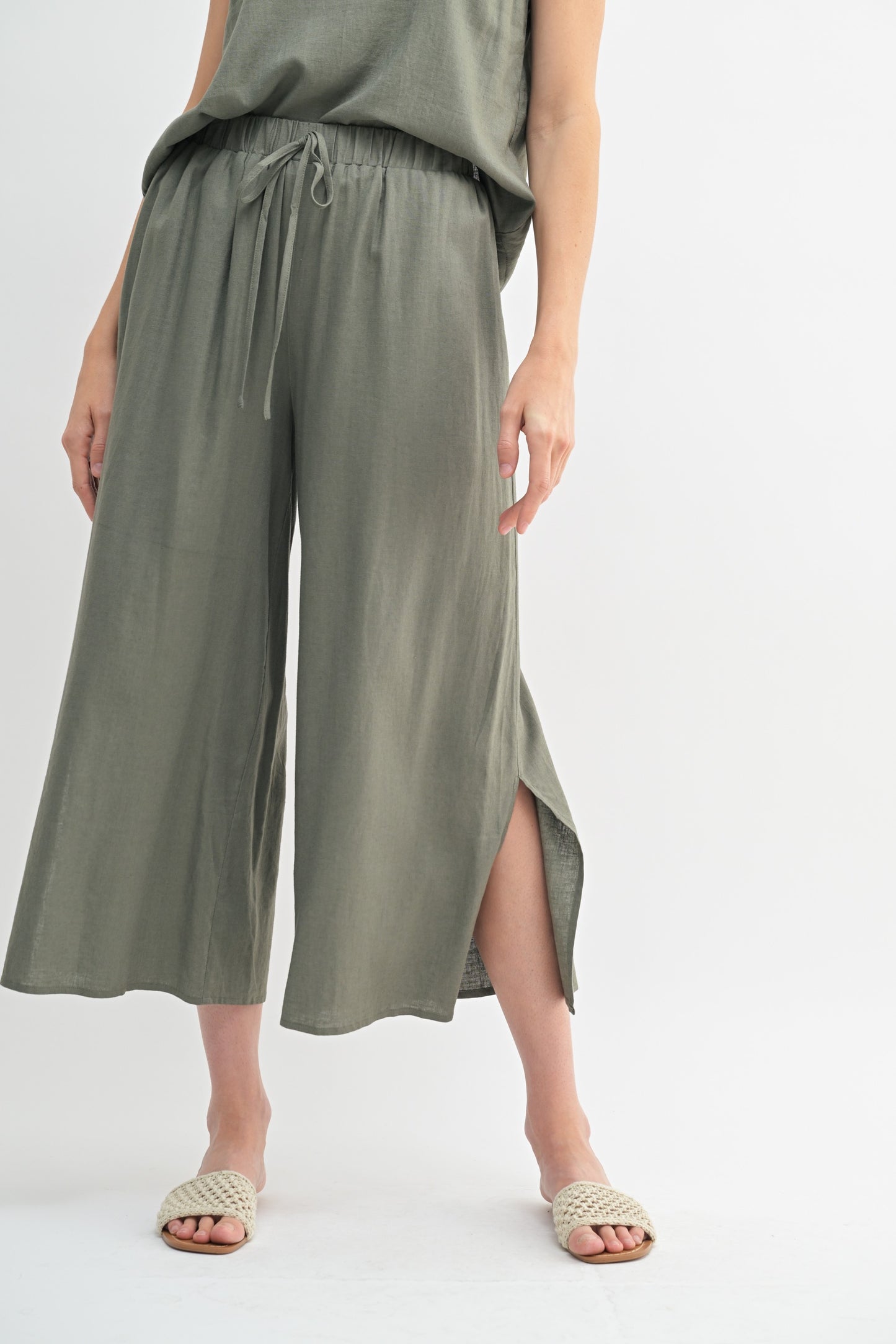 Linen Blend Pants