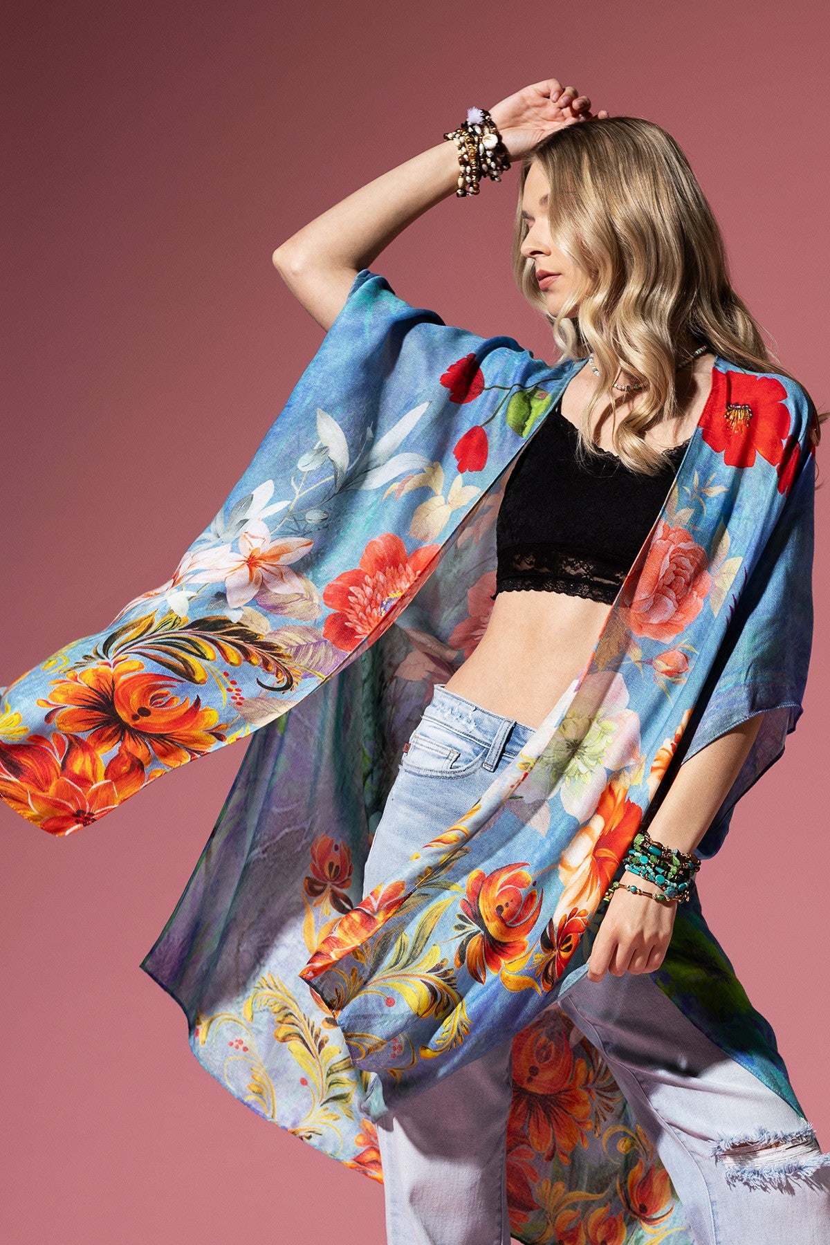 Sheron Rose Kimono