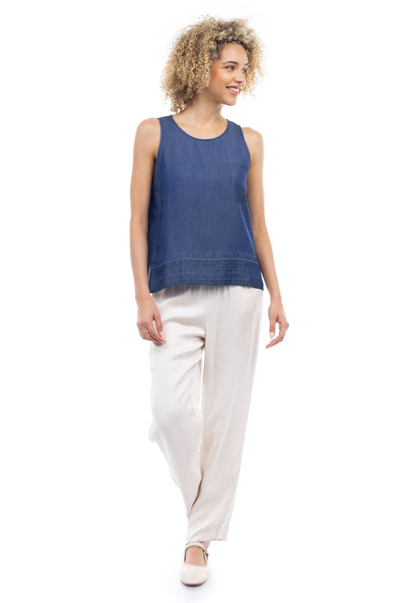 Tencel Hem Detail Tank Top