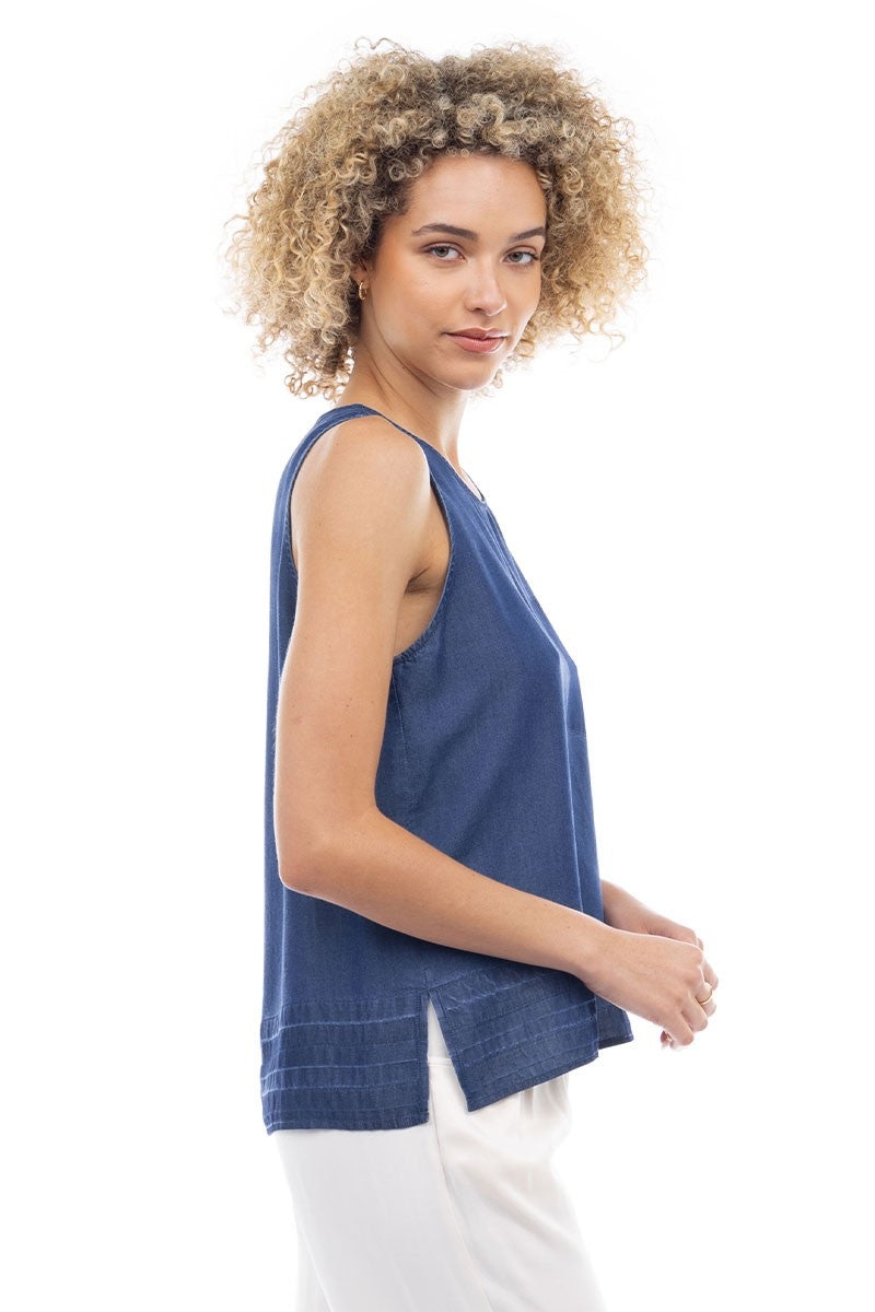 Tencel Hem Detail Tank Top
