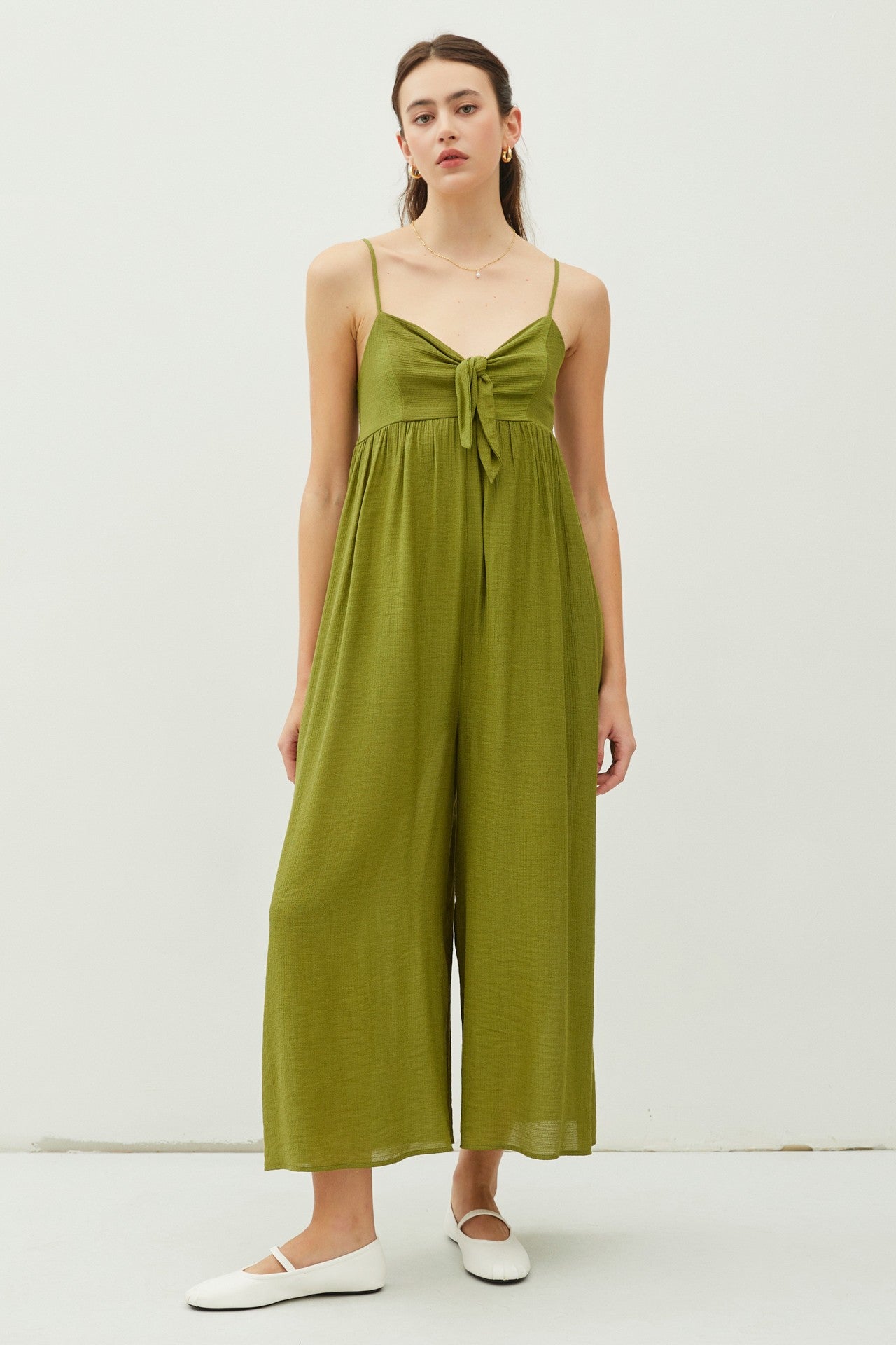 Sweetheart Cropped Jumpsuit