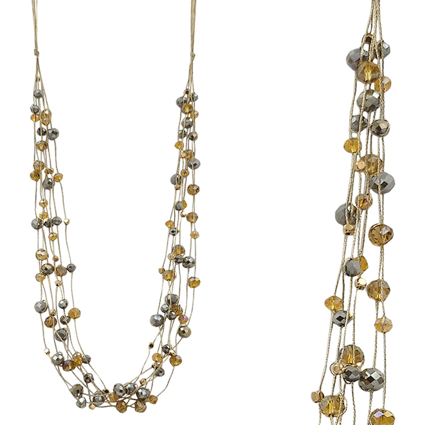Beaded Layered Necklace