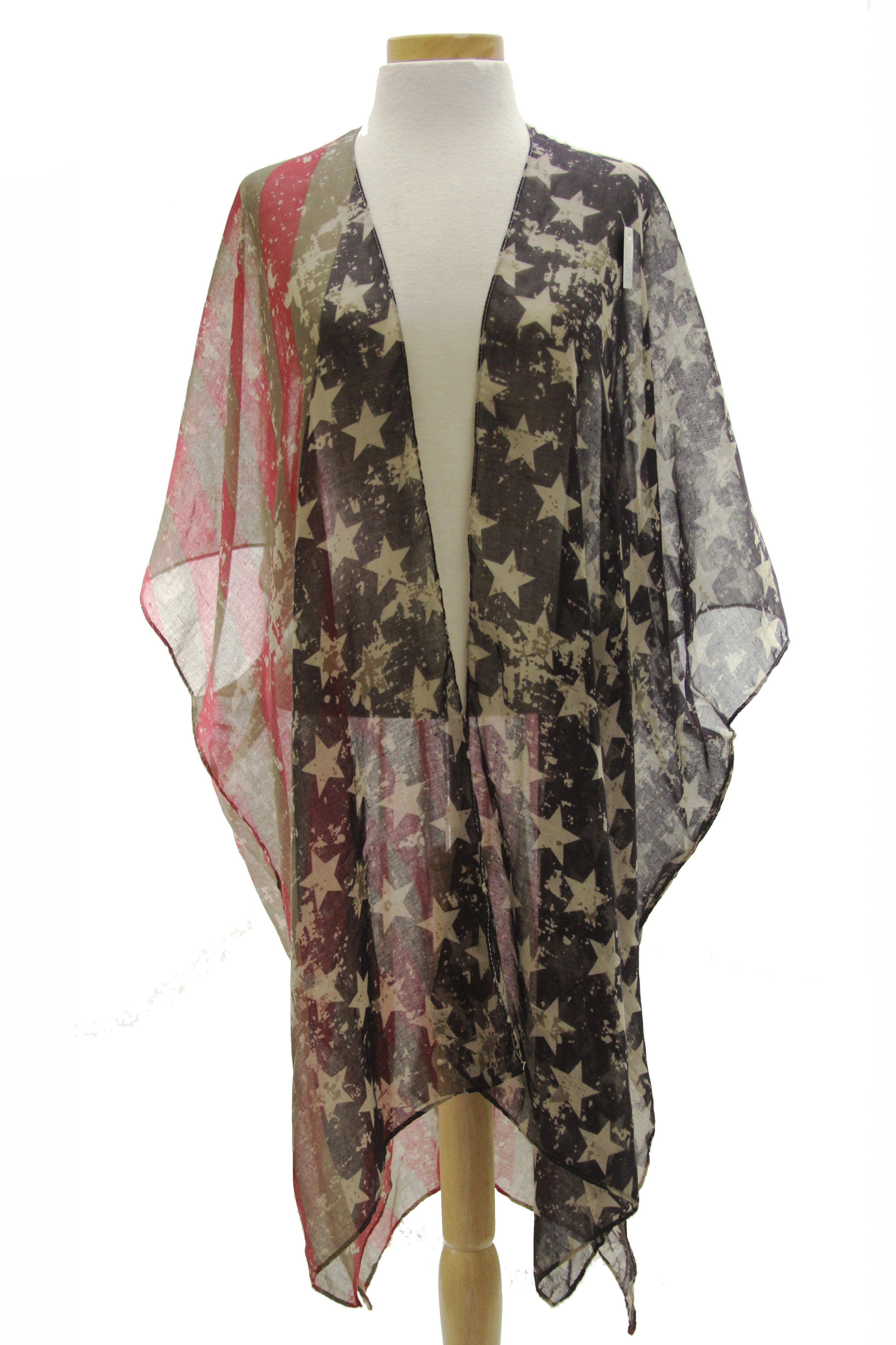 Vintage American Flag Kimono (Copy) ALLUV PLACE