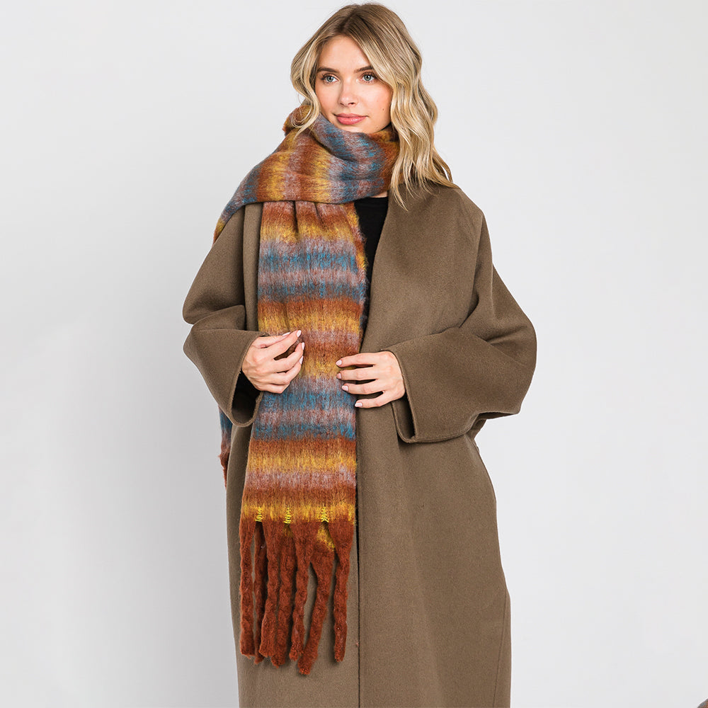 Cozy Fringe Scarf Collection