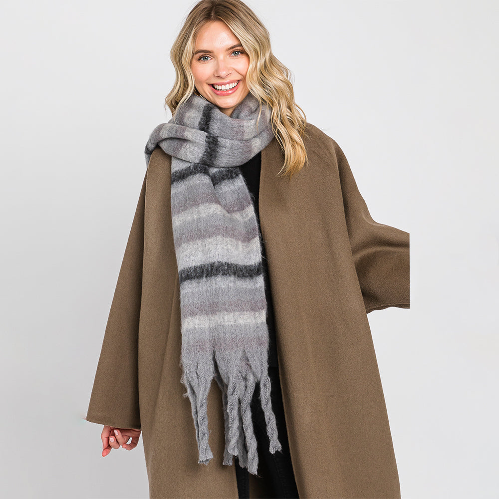 Cozy Fringe Scarf Collection