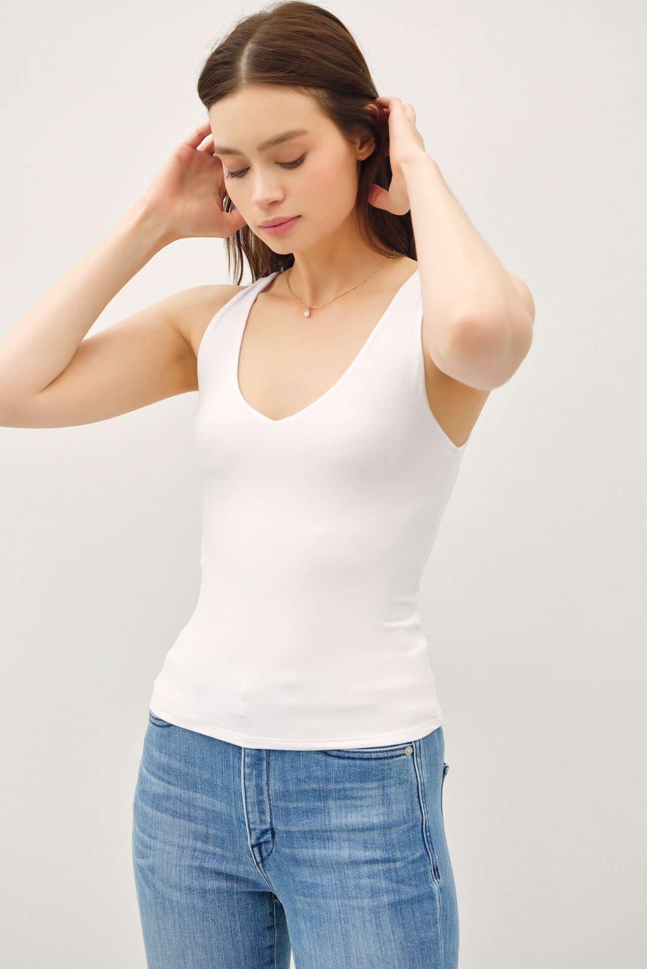 Basic V-Neck Tank Collection