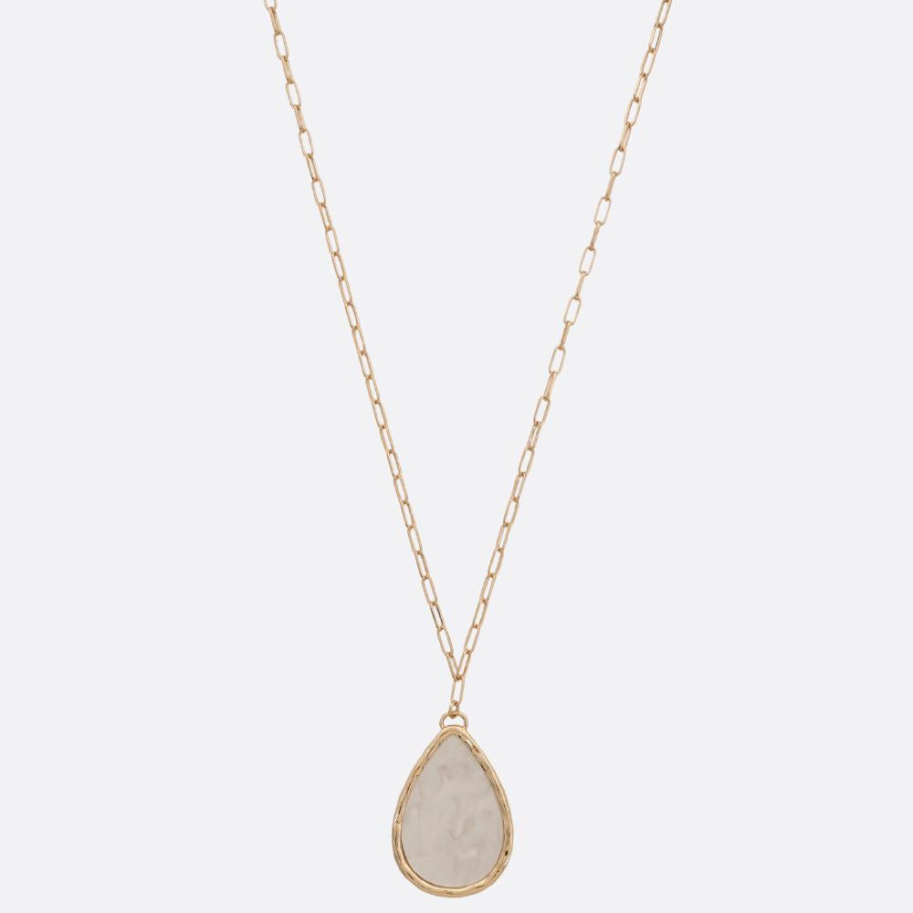 Teardrop Pendant Necklace