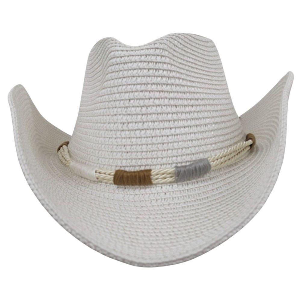Wide Brim Straw Sun Hat
