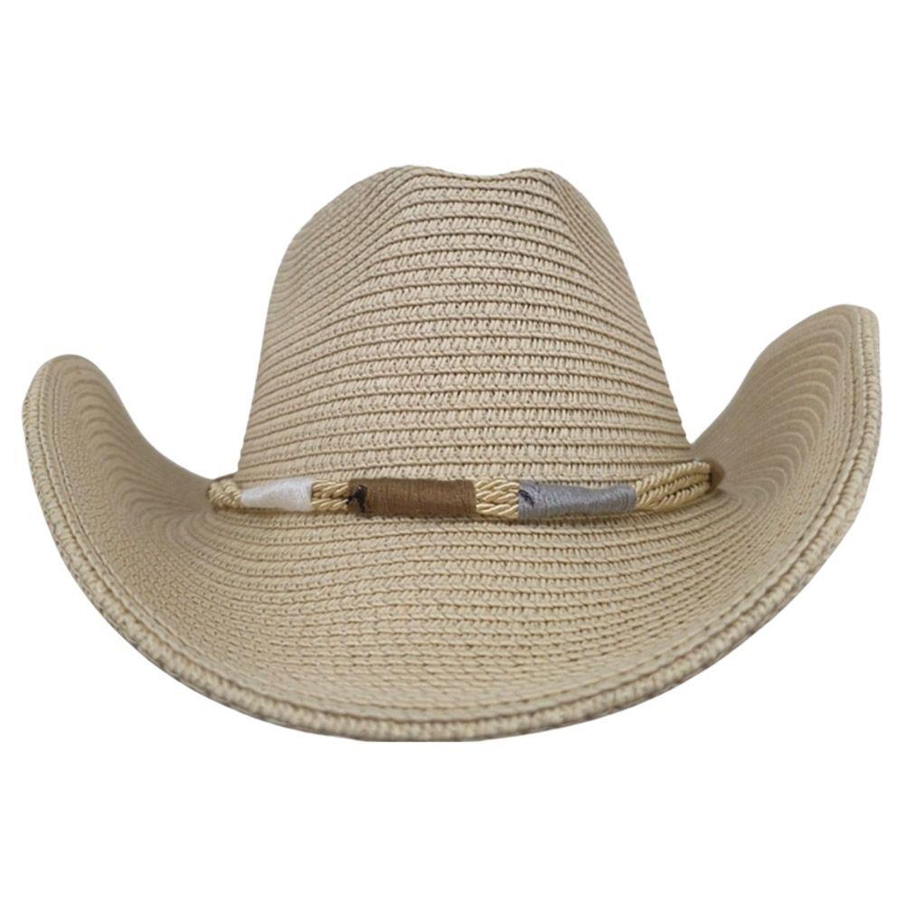 Wide Brim Straw Sun Hat