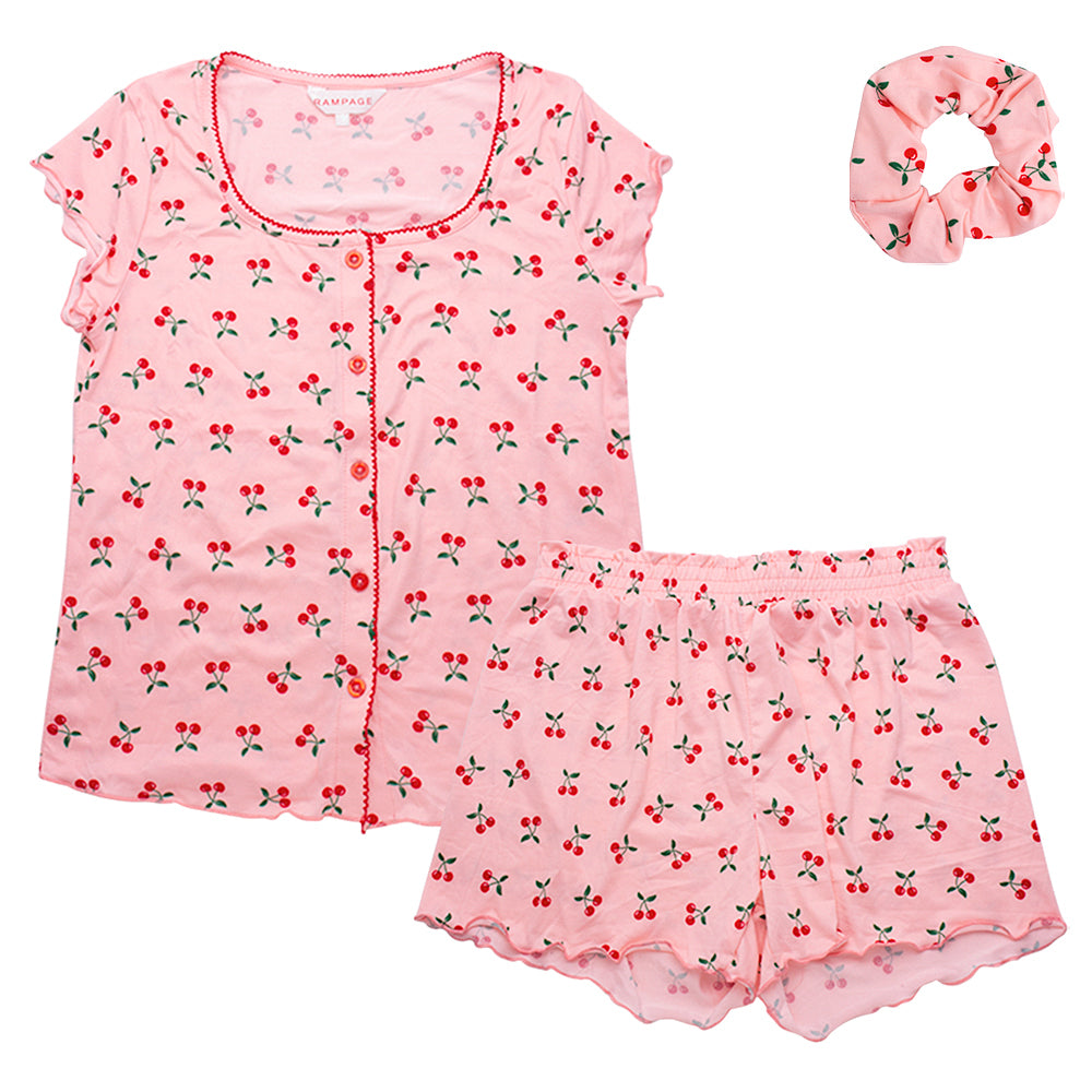 Cherries Pajama Set