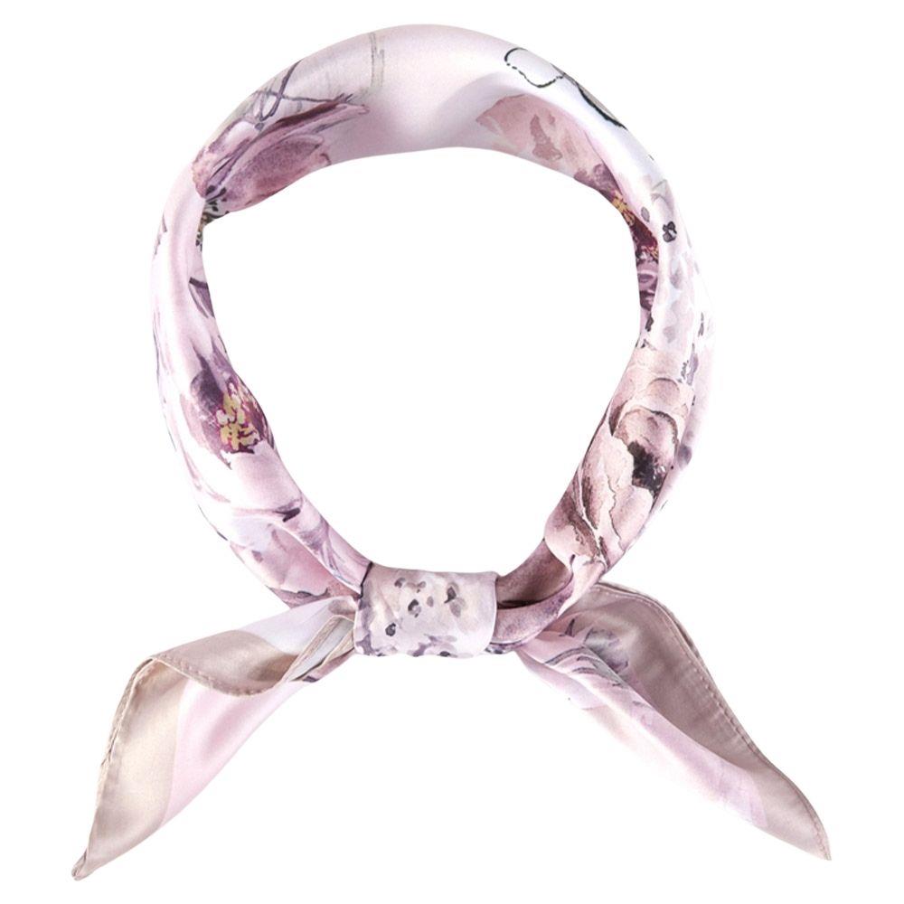 Flower Print Bandana Scarf
