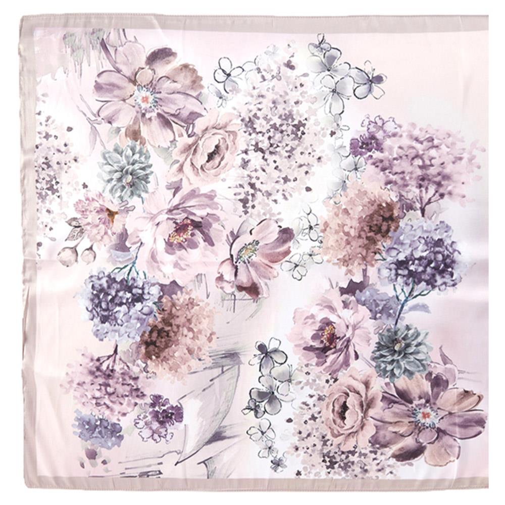 Flower Print Bandana Scarf