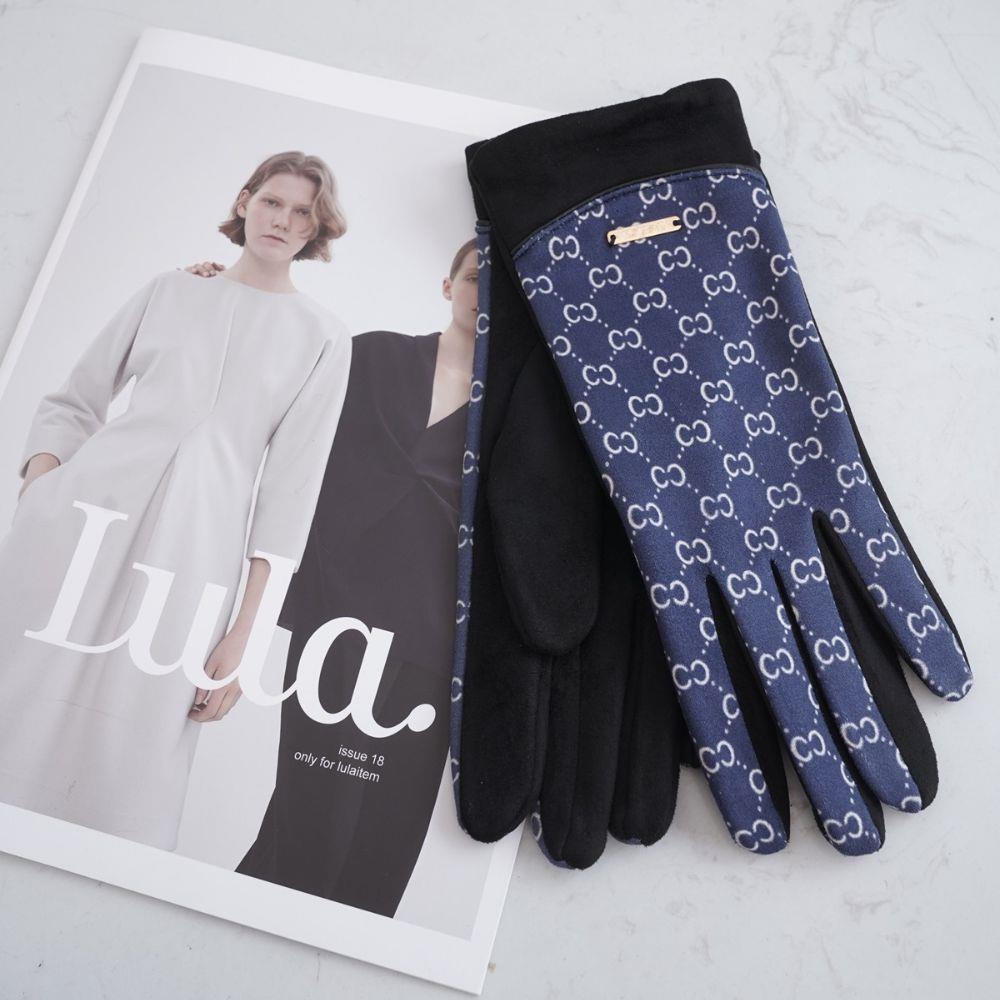 Monogram Gloves