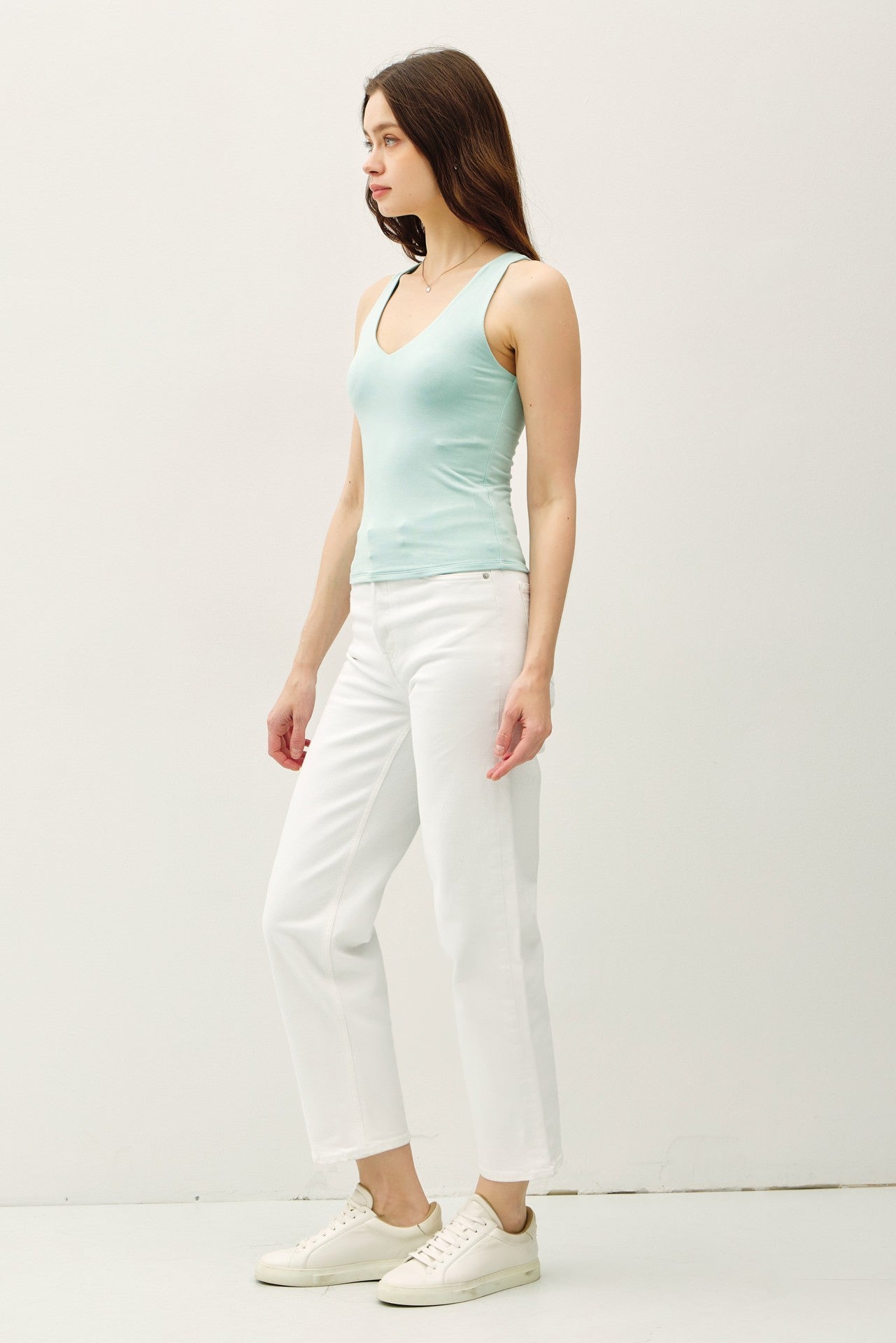 Basic V-Neck Tank Collection