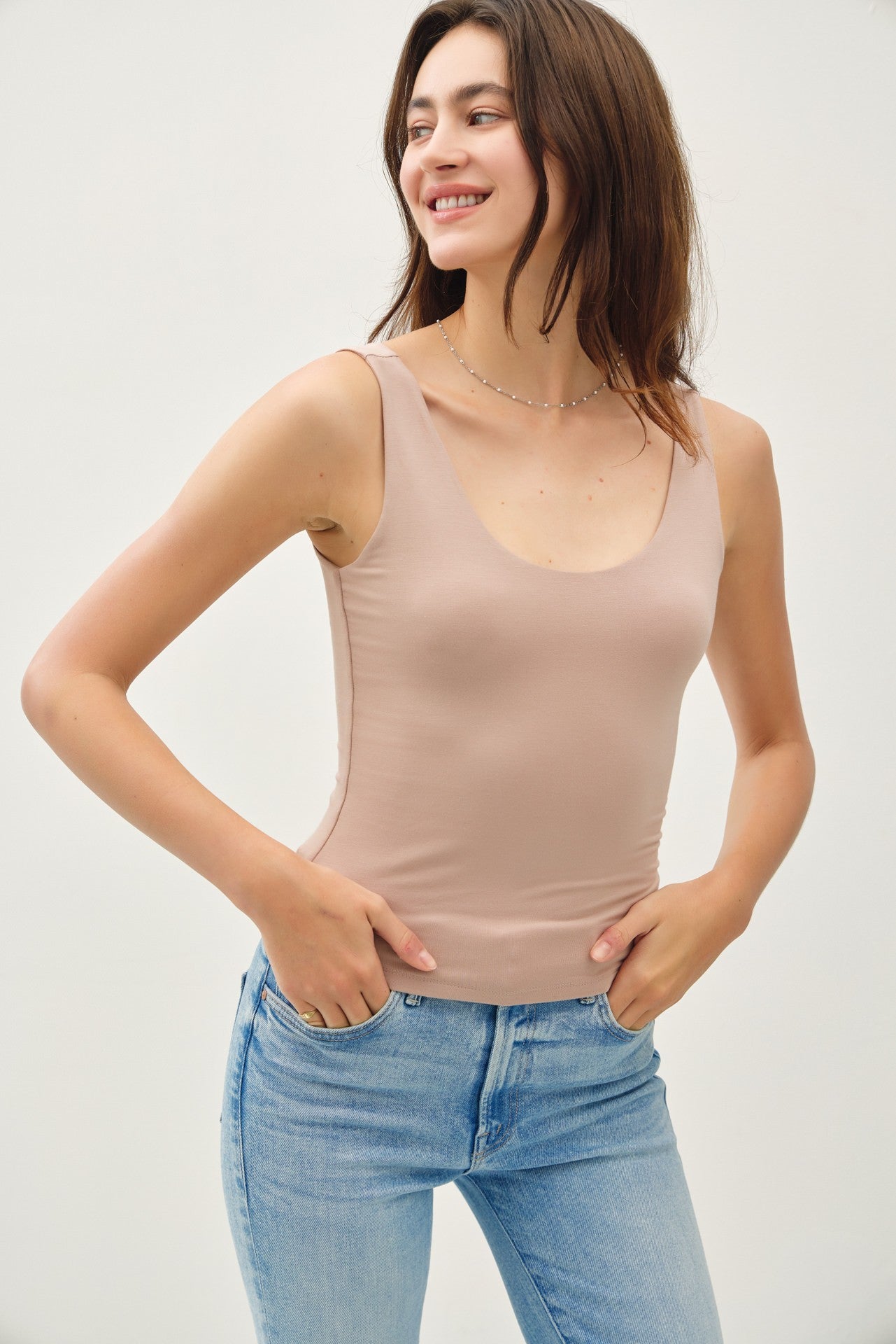 Scoop Neck Tank