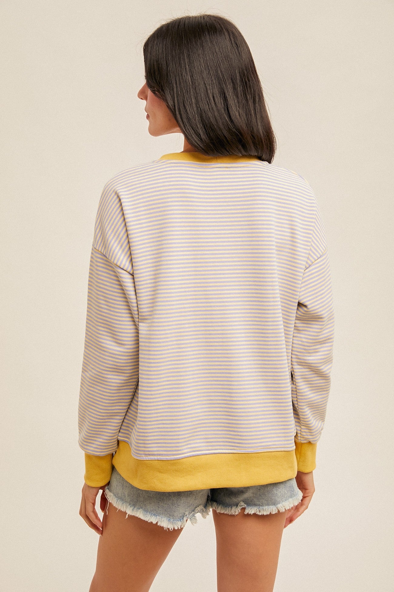 Mini Stripe Sweatshirt