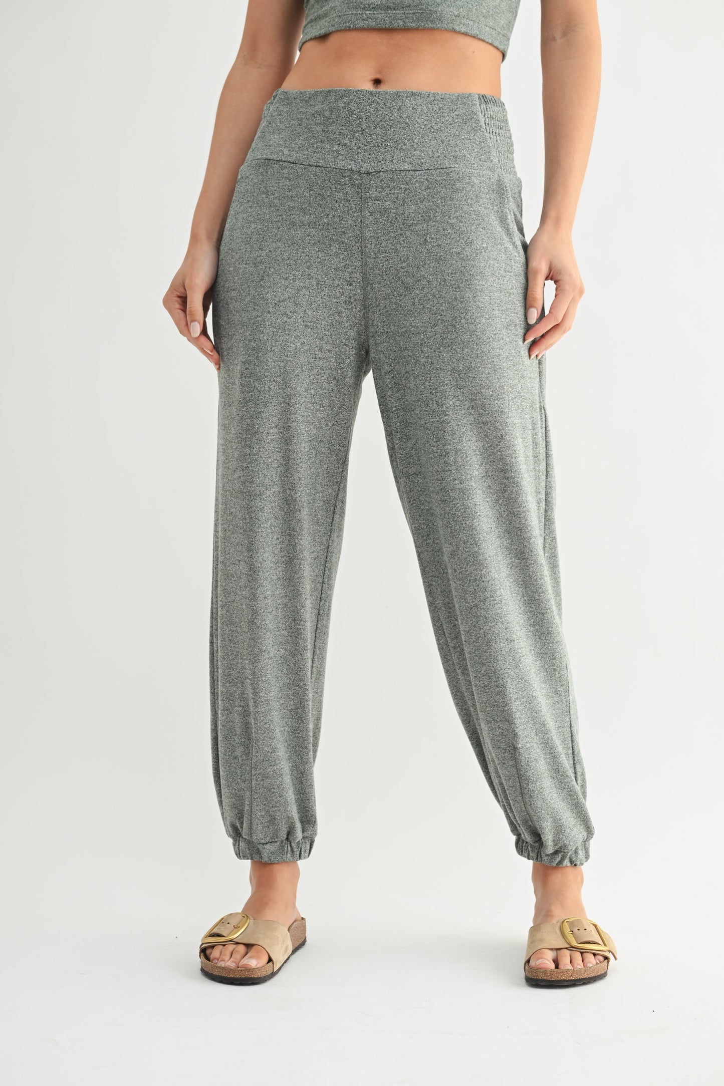 Brushed Hacci Lounge Jogger