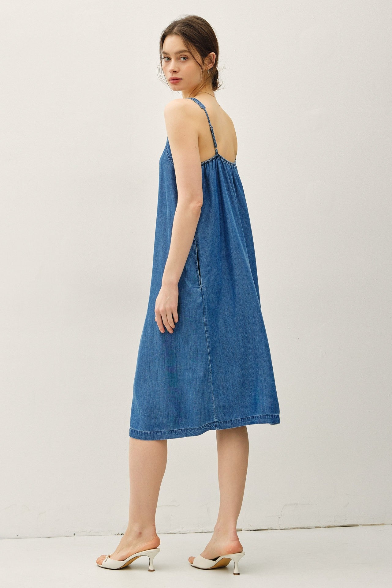 Tencel Midi Sun Dress