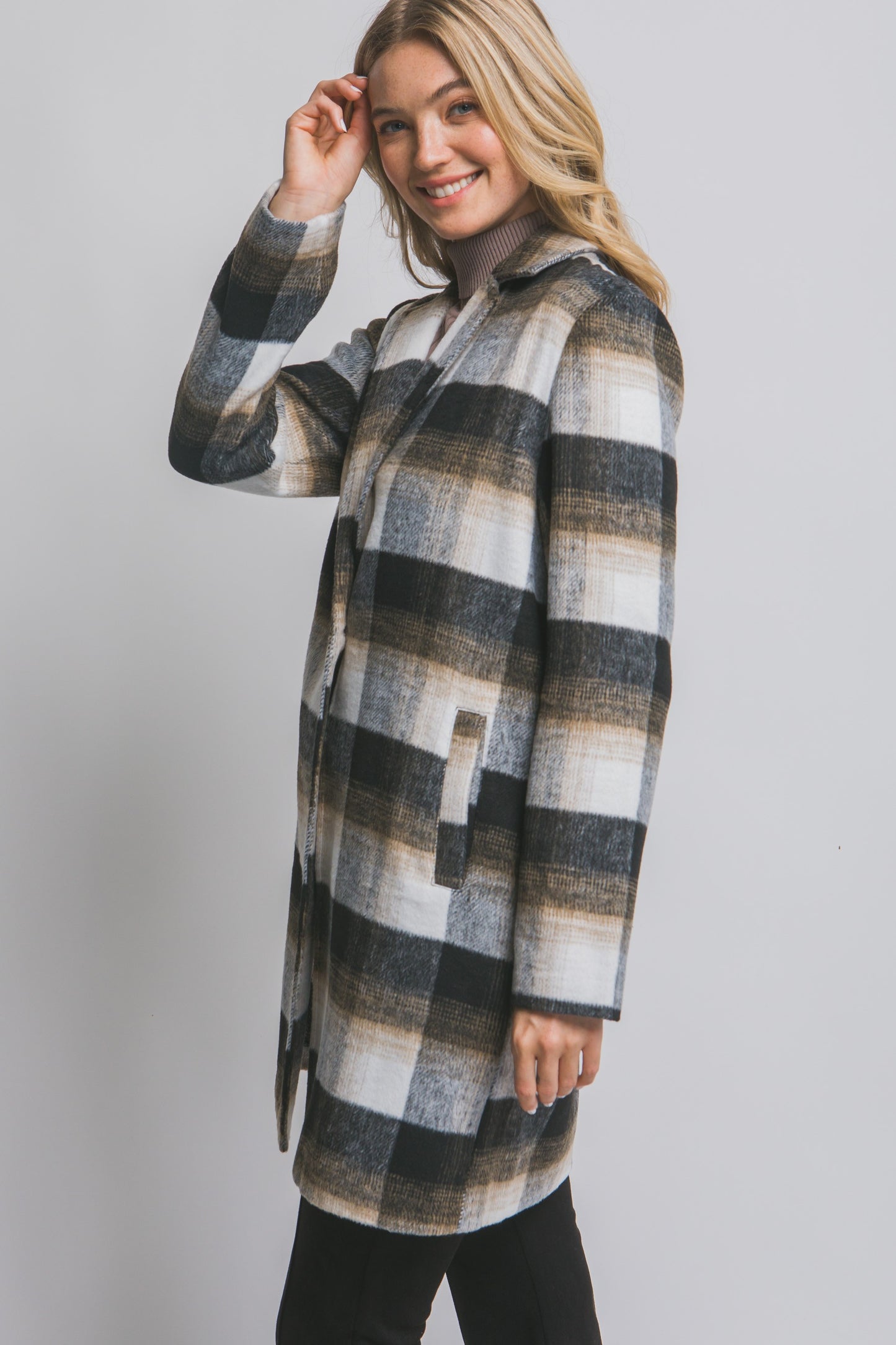 Plaid Coat