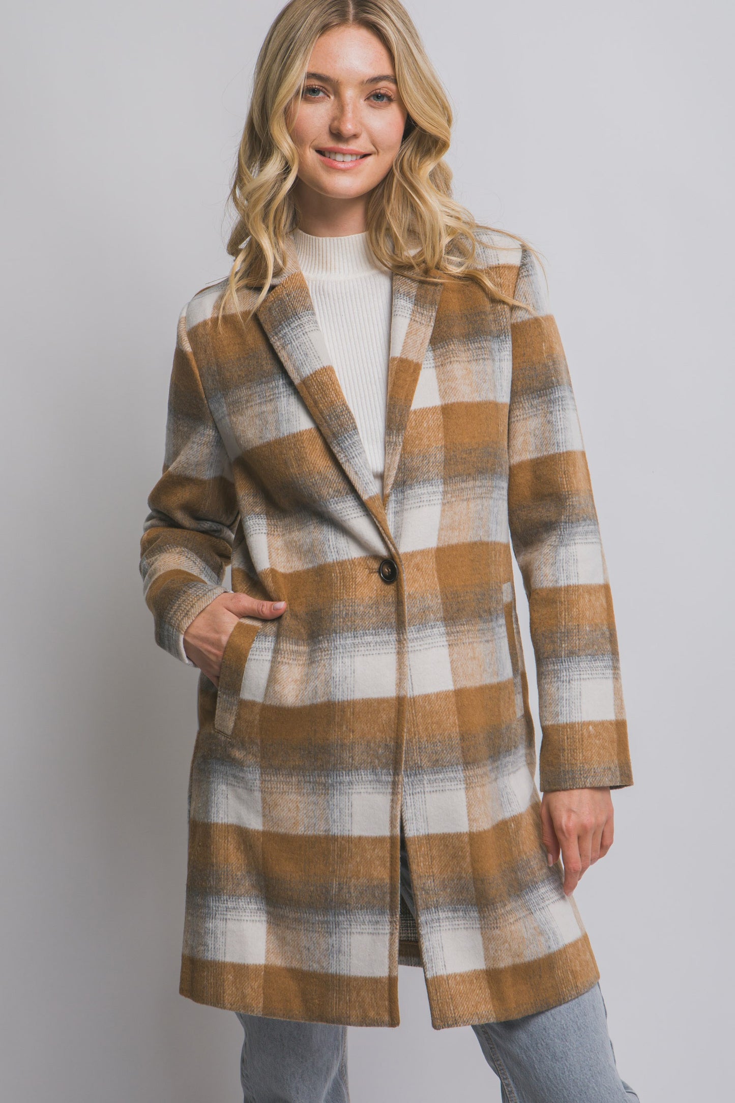 Plaid Coat