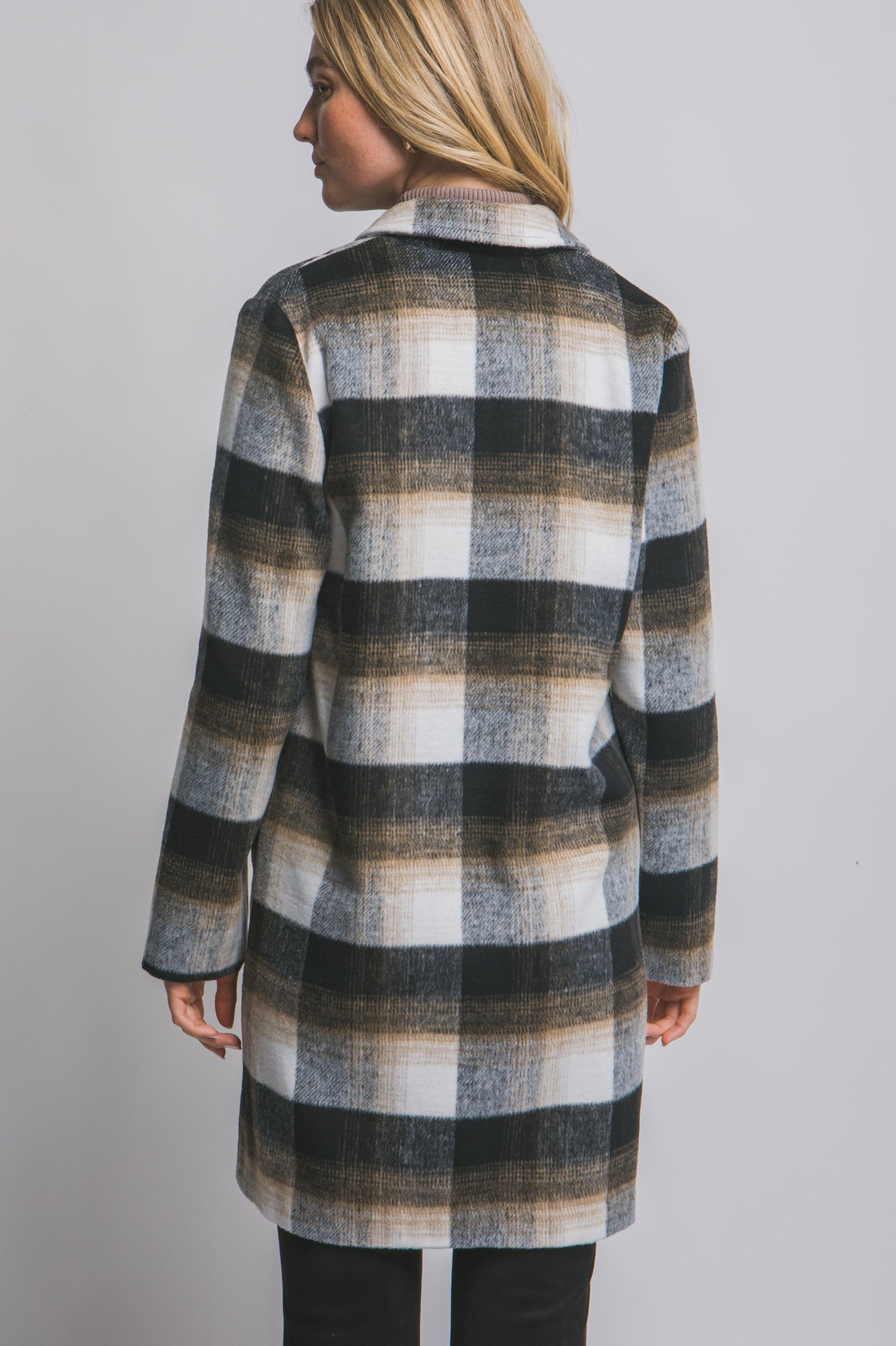Plaid Coat