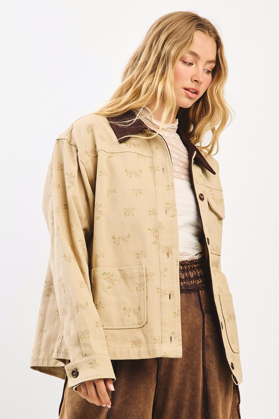 Floral Barn Jacket