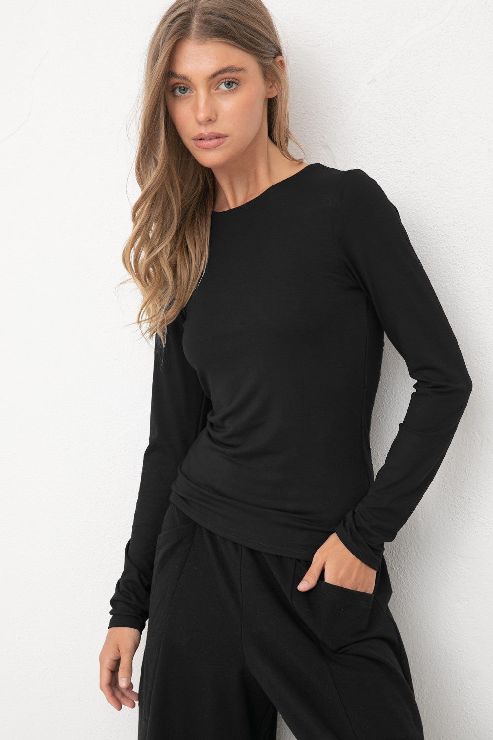 Double Layer Long Sleeve Top