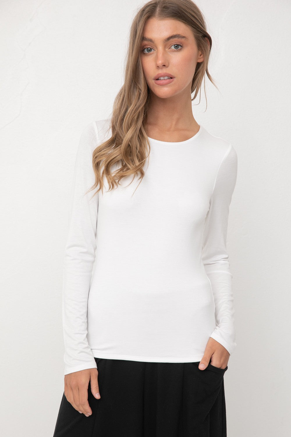 Double Layer Long Sleeve Top