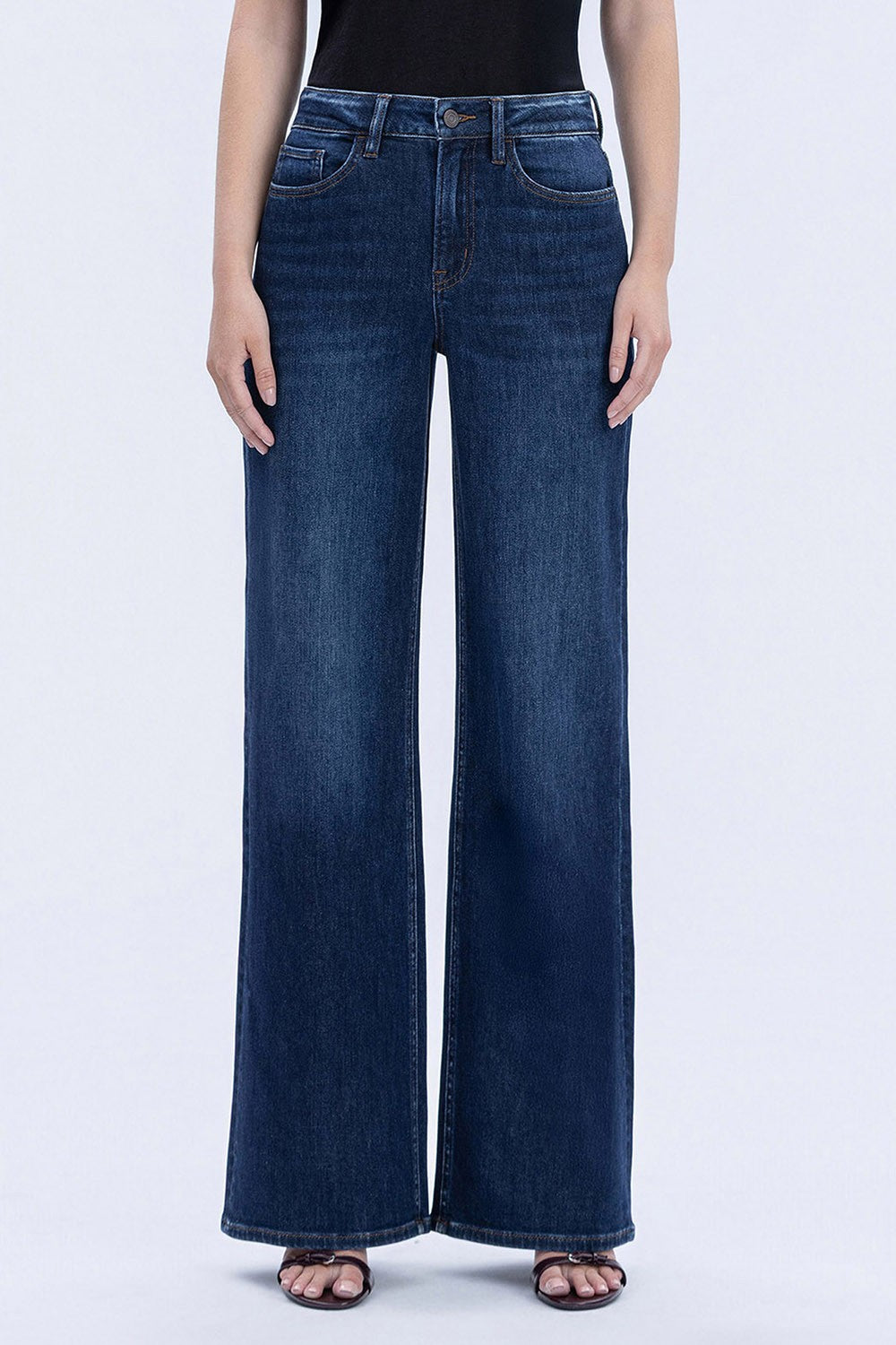 Super High Rise Dark Denim Jeans